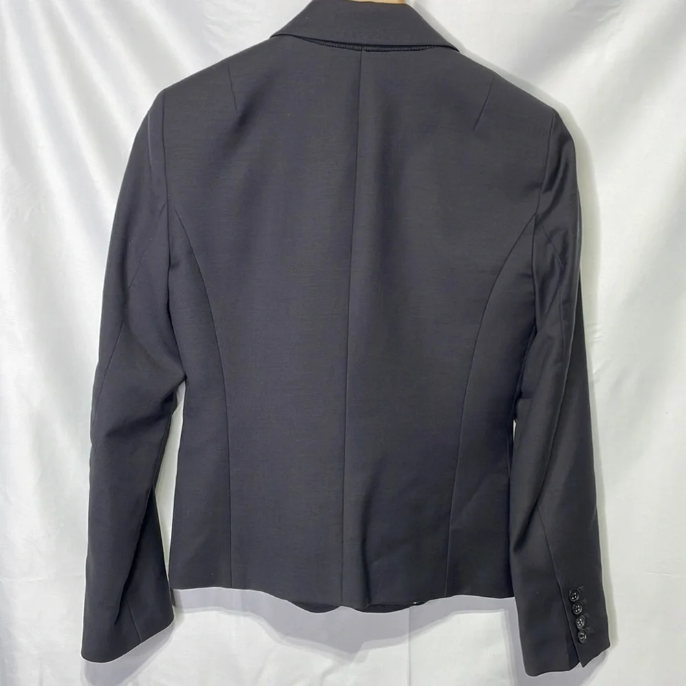 Jcrew  super 120 wool black jacket